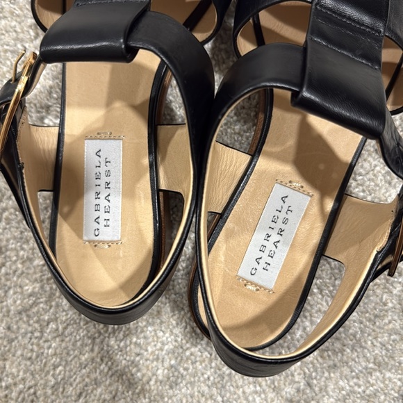 Gabriela Hearst Lynn Leather Sandals Size 36 - Picture 4 of 8